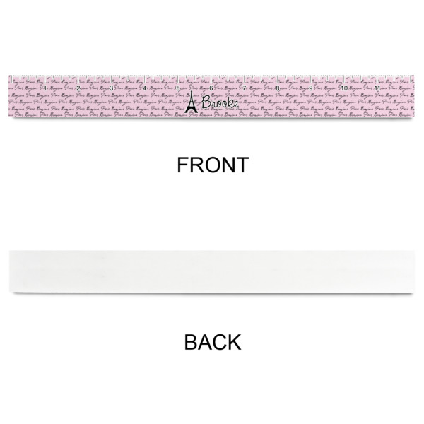 Custom Design - Plastic Ruler - 12" - APPROVAL