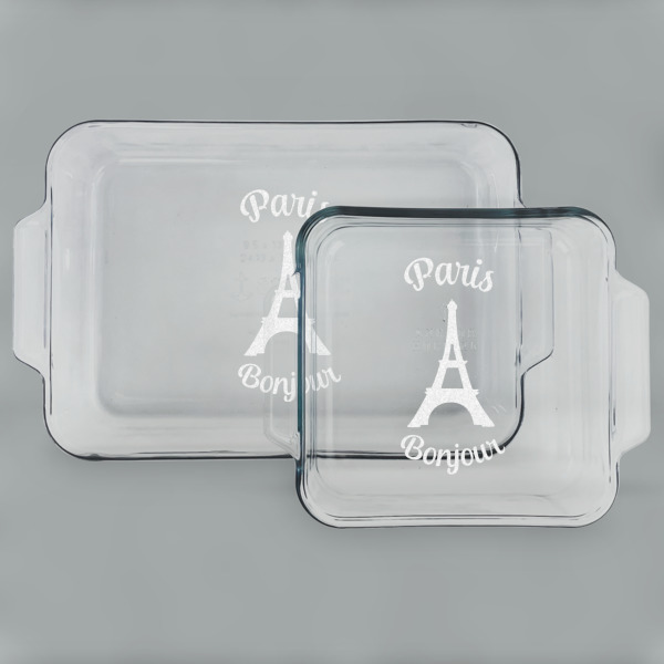 Custom Design - Glass Baking Dish Set - Main