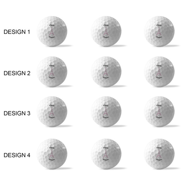 Custom Design - Golf Balls - Generic - Set of 12 - APPROVAL
