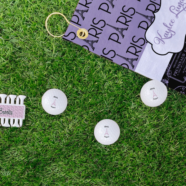 Custom Design - Golf Balls - Generic - Set of 3 - LIFESTYLE