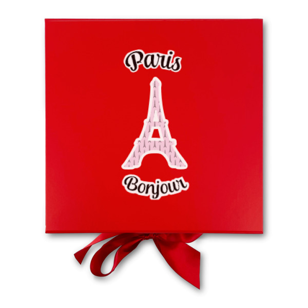Custom Design - Gift Boxes with Magnetic Lid - Red - Approval