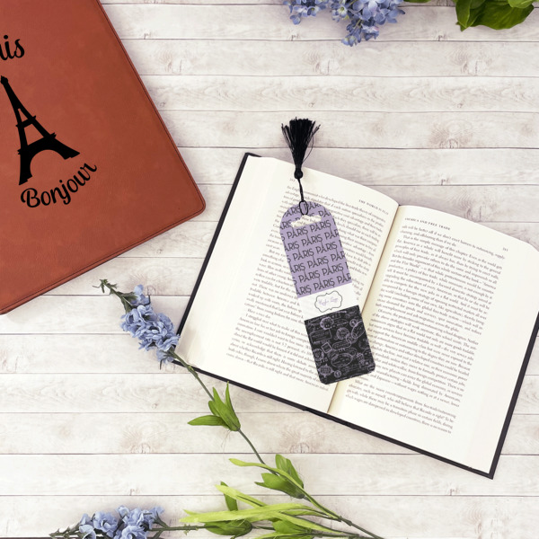 Custom Design - Plastic Bookmarks - In Context