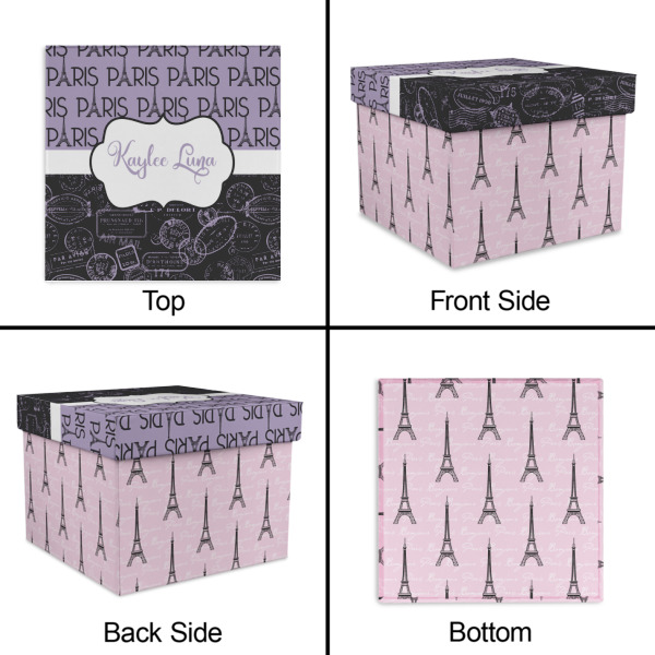 Custom Design - Gift Boxes with Lid - Canvas Wrapped - Medium - Approval