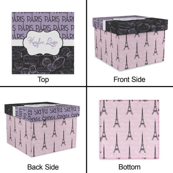 Custom Design - Gift Boxes with Lid - Canvas Wrapped - Small - Approval