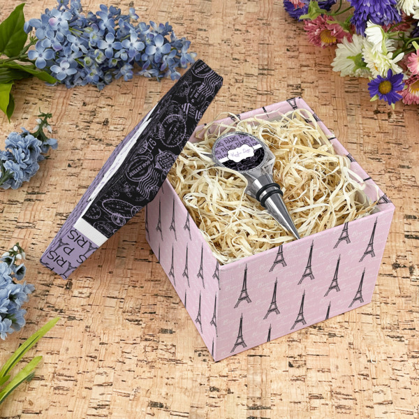 Custom Design - Gift Boxes with Lid - Canvas Wrapped - Medium - In Context