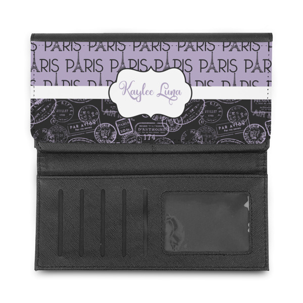 Custom Design - Ladies Wallet - Half Way Open