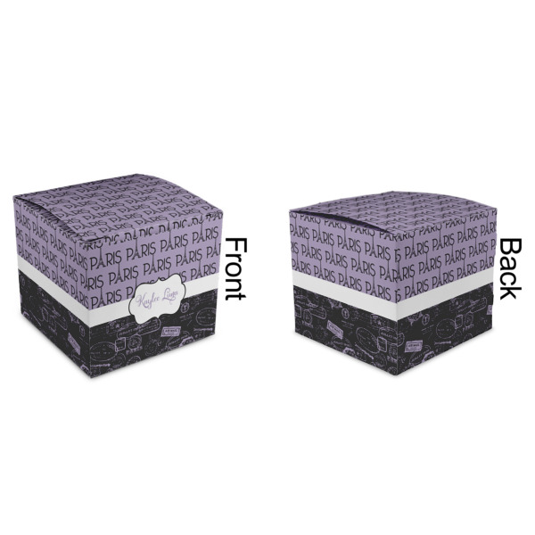 Custom Design - Cube Favor Gift Box - Approval