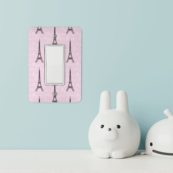 Custom Design - Rocker Light Switch Covers - Single - IN CONTEXT