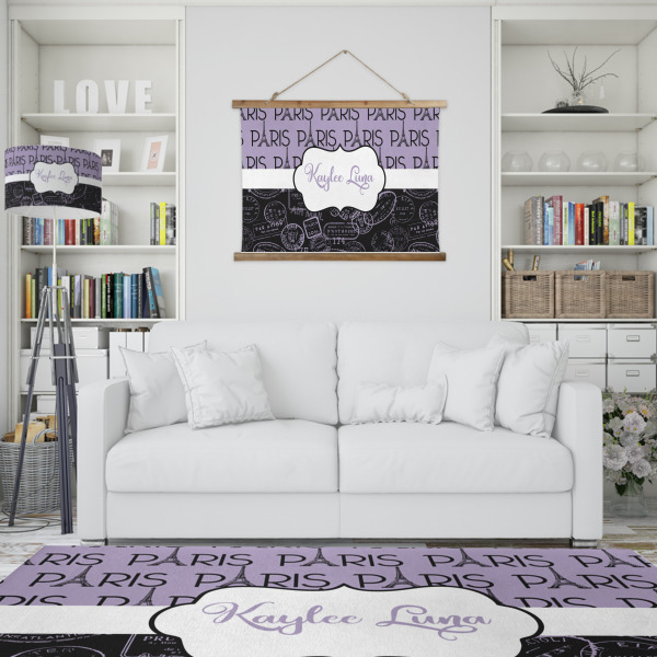 Custom Design - Wall Hanging Tapestry - Landscape - In Context