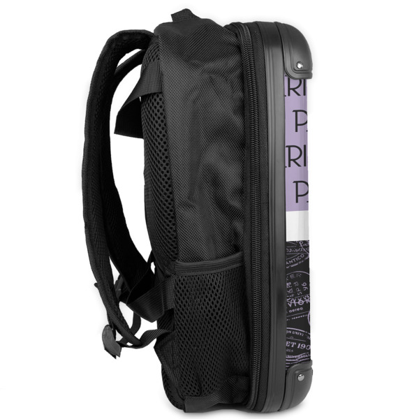Custom Design - 13" Hard Shell Backpacks - Side View
