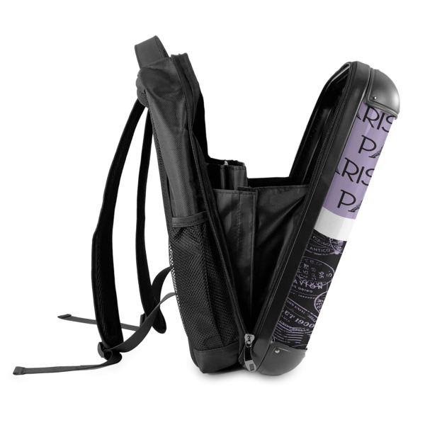 Custom Design - 18" Hard Shell Backpacks - SIDE OPEN