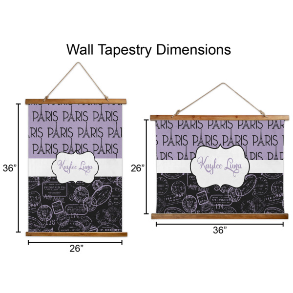 Custom Design - Wall Hanging Tapestries - Parent/Sizing