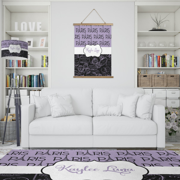 Custom Design - Wall Hanging Tapestry - Portrait - In Context