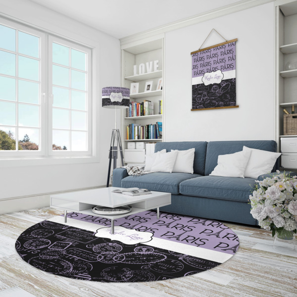 Custom Design - Round Area Rug - IN CONTEXT