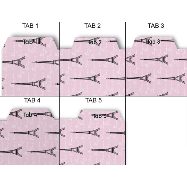 Custom Design - Page Dividers - Set of 5 - Approval