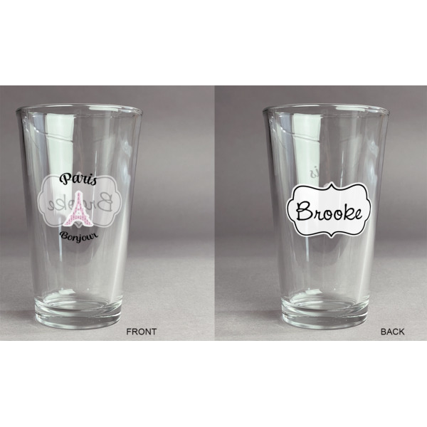 Custom Design - Pint Glass - Two Content - Approval