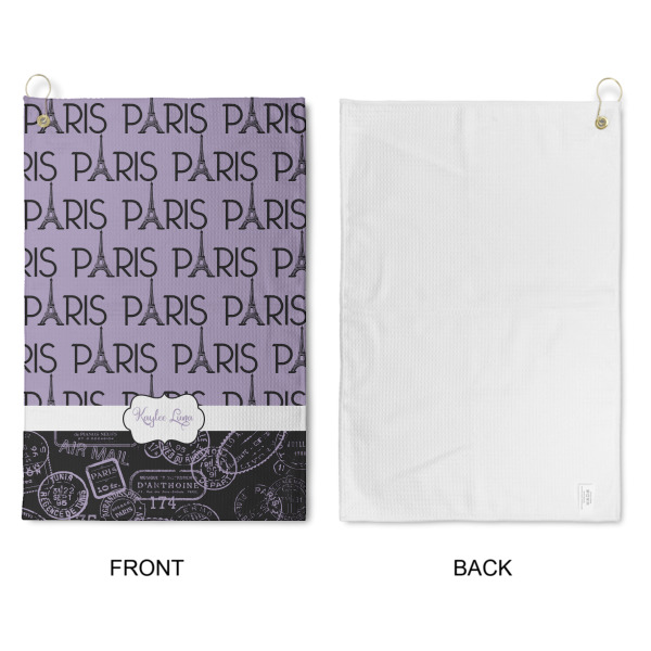 Custom Design - Waffle Weave Golf Towel - Approval