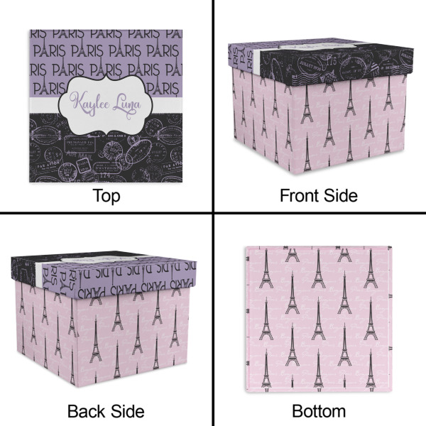 Custom Design - Gift Boxes with Lid - Canvas Wrapped - XX-Large - Approval