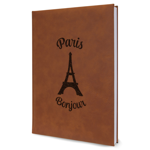 Custom Design Your Own Leatherette Journal - Large - Single-Sided