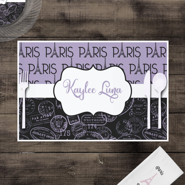Custom Design - Disposable Paper Placemat - In Context