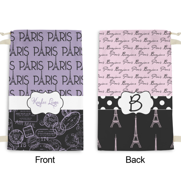 Custom Design - Small Laundry Bag - Front & Back View