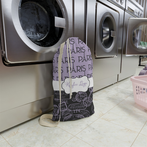 Custom Design - Small Landry Bag - In Context