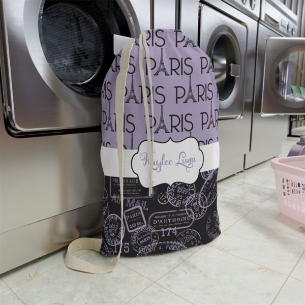 Custom Design - Large Laundry Bag - In Context