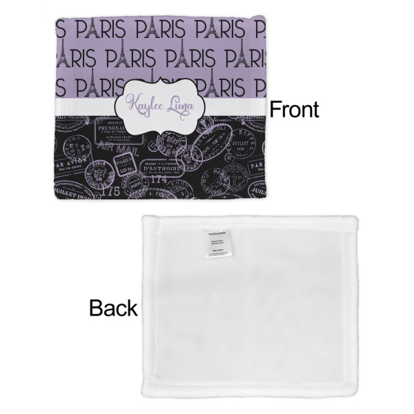 Custom Design - Security Blanket - Front & White Back View