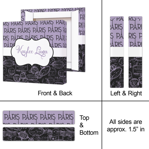 Custom Design - 8x8 - Canvas Print - Approval