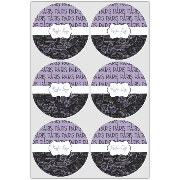 Custom Design - Icing Circle - Large - Set of 6