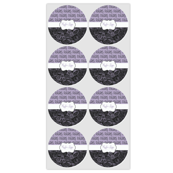 Custom Design - Icing Circle - Medium - Set of 8