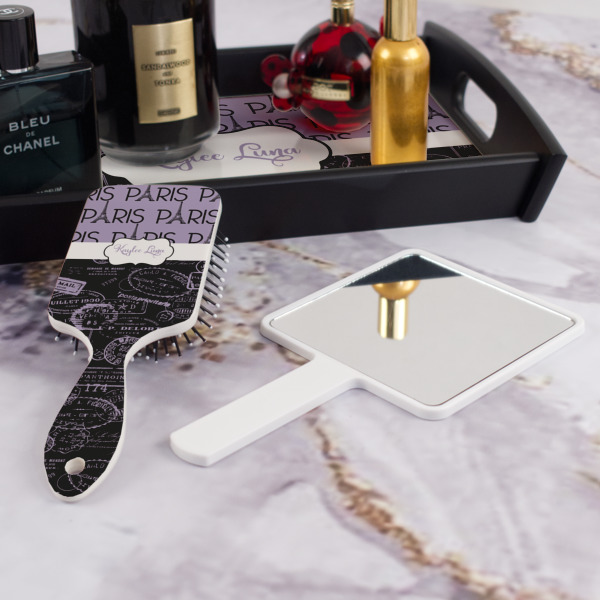 Custom Design - Hair Brush - With Hand Mirror