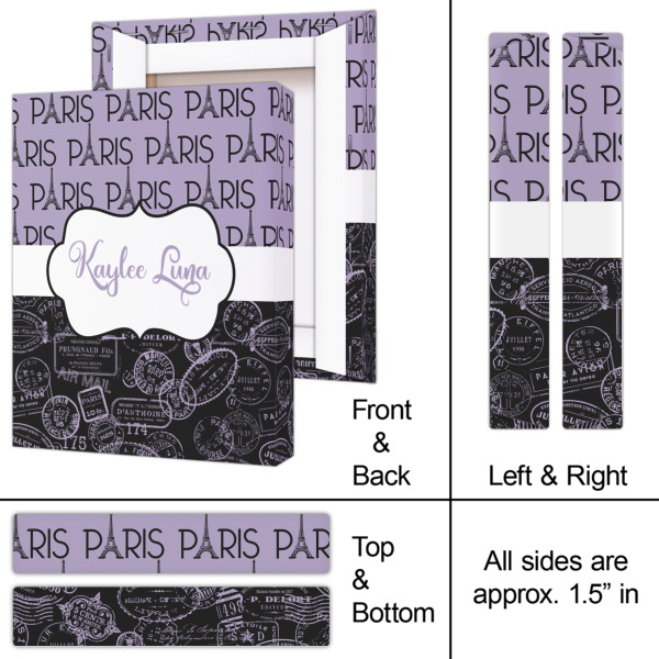 Custom Design - 8x10 - Canvas Print - Approval