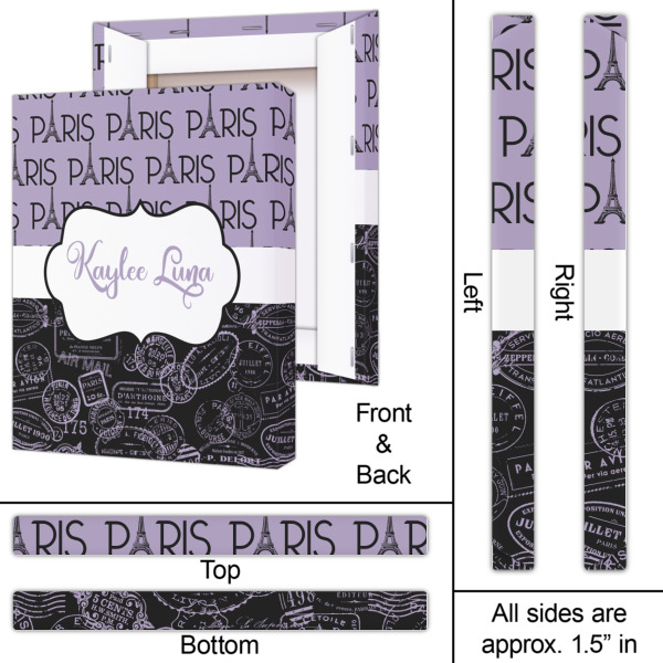 Custom Design - 16x20 - Canvas Print - Approval