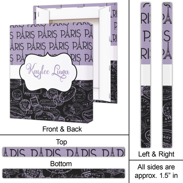 Custom Design - 20x24 - Canvas Print - Approval