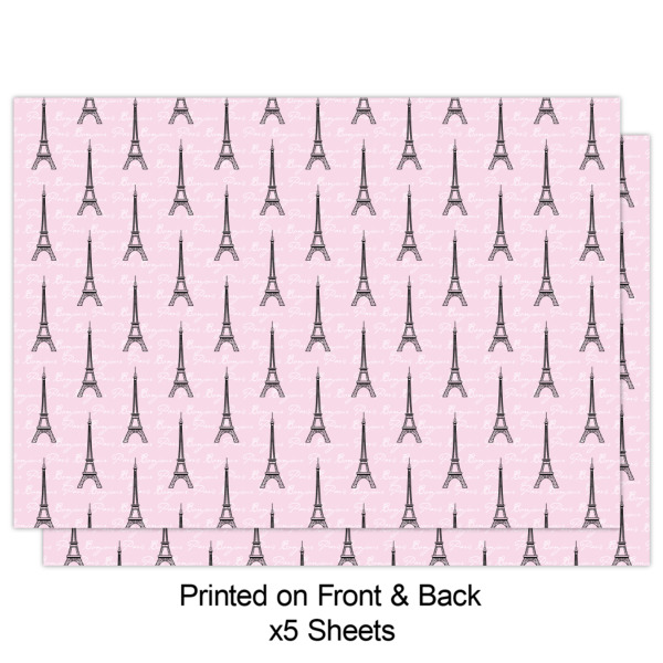 Custom Design - Wrapping Paper Sheet - Double Sided - Front