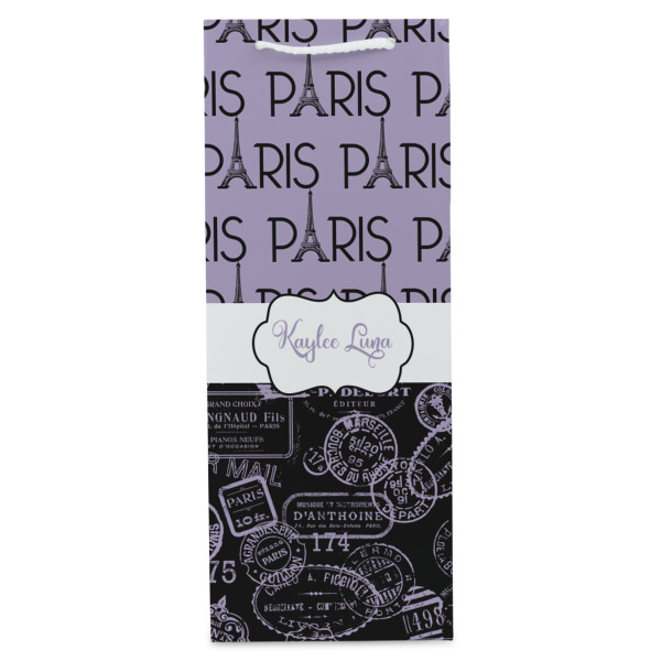 Custom Design - Wine Gift Bag - Matte - Front