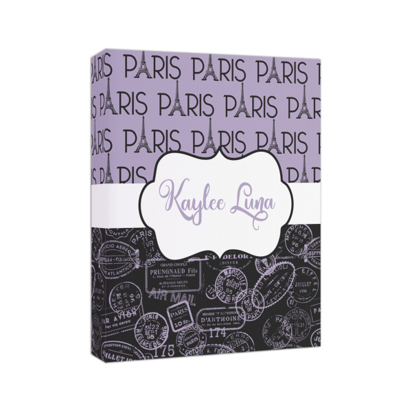 Custom Design - 8x10 - Canvas Print - Angled View