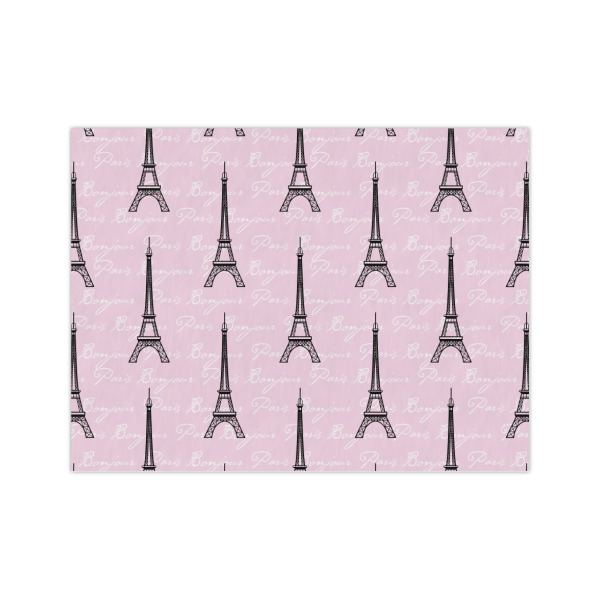 Custom Paris Bonjour and Eiffel Tower Tissue Paper Sheets - Medium - Heavyweight