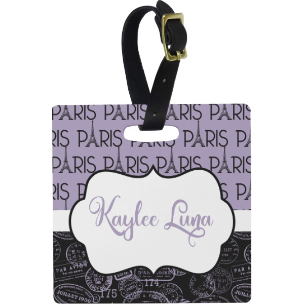 Custom Design - Personalized Square Luggage Tag