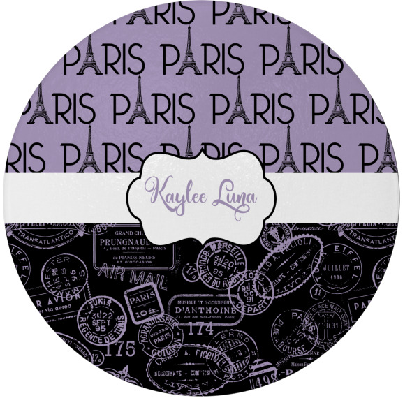 Custom Design Your Own Round Glass Cutting Board