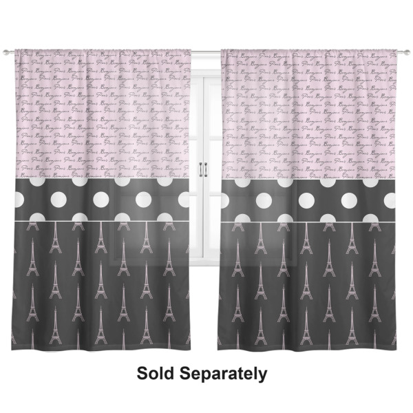 Custom Design - Sheer Curtains Double