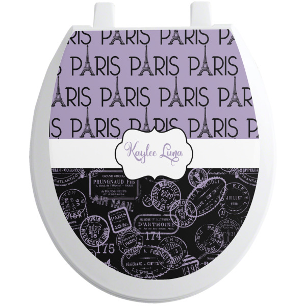 Custom Design Your Own Toilet Seat Decal