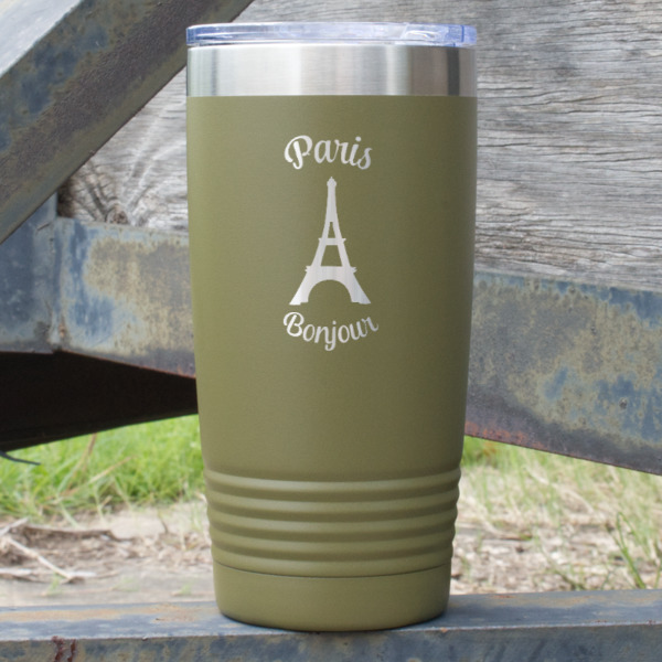 Custom Design - Olive Polar Camel Tumbler - 20oz - Main