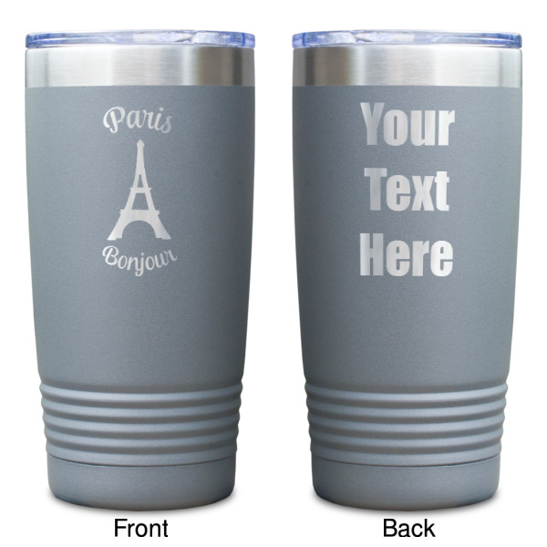 Custom Design - Gray Polar Camel Tumbler - 20oz - Double Sided - Approval