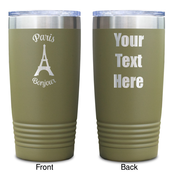 Custom Design - Olive Polar Camel Tumbler - 20oz - Double Sided - Approval