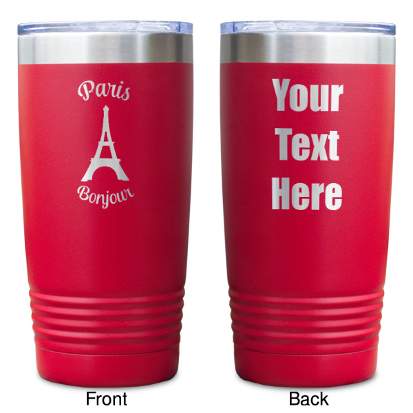 Custom Design - Red Polar Camel Tumbler - 20oz - Double Sided - Approval