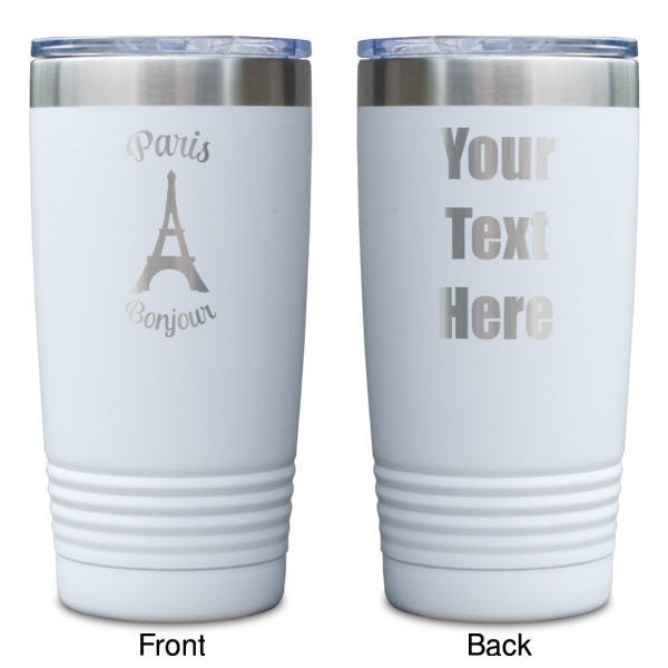 Custom Design - White Polar Camel Tumbler - 20oz - Double Sided - Approval