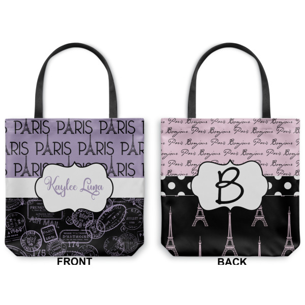Custom Design - Canvas Tote - Front and Back