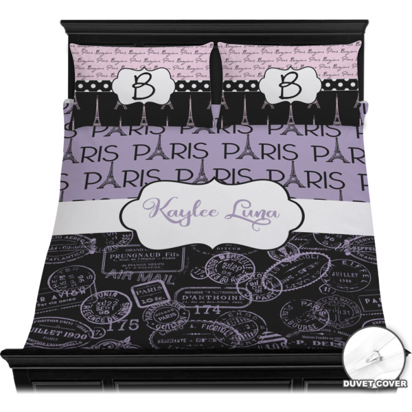 Custom Design - Bedding Set - Queen - Duvet - On Bed